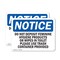 Signmission Do Not Deposit Feminine Hygiene Products, 14 in W x Rectangle, Plastic OS-2PACK-NS-P-1014-L-11141 - alternate 1